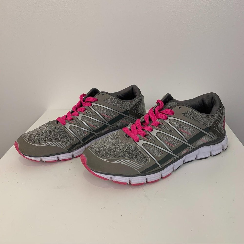 U.S. Polo Assn Sz 7.5 Womens Sneakers pink grey